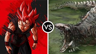 Evil Goku vs. SCP - 682 | DEATH BATTLE!