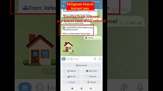 Telegram Faucet | Earn free dogecoins on faucetpay