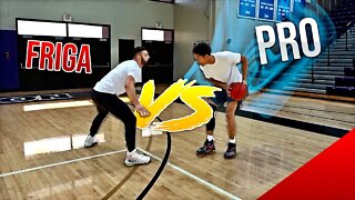 1v1 vs 6’6” Pro Hooper | Building Stamina & Gaining Confidence.