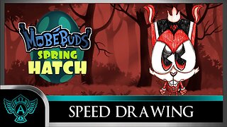 Speed Drawing: MobéBuds Spring Hatch - Flarohop | A.T. Andrei Thomas 2022