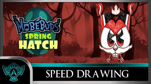 Speed Drawing: MobéBuds Spring Hatch - Flarohop | A.T. Andrei Thomas 2022