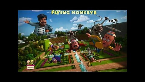 Motu Patlu Flying Monkeys, Hindi Cartoons Animated Series in Hindi