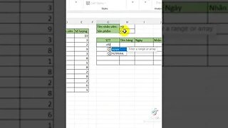 Hàm Filter trong excel