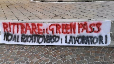 LAVORATORI NOGREENPASS TORINO 22 ottobre 2021