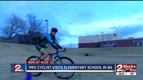 Pro cyclocross racer visits BA Bike Club