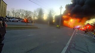 Video shows massive fire that consumed Rocky River condo