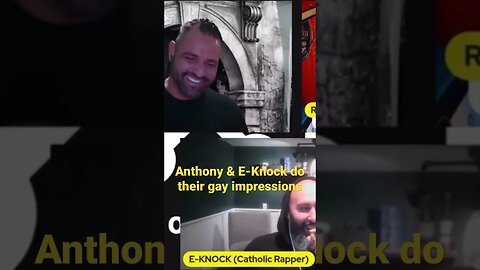 When E-Knock makes Anthony laugh uncontrollably #shorts #catholic #bible #religion