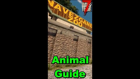 #shorts 7 Days to Die Animals Guide