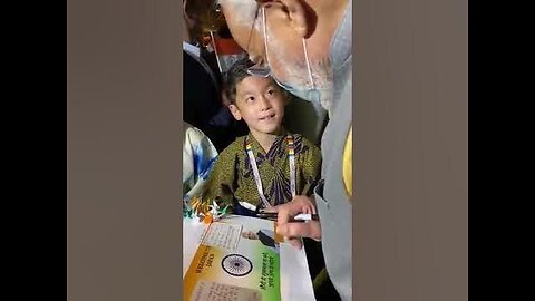 PM Modi in Tokyo | PM Modi meets little boy in JAPAN | Hindi in Japan.