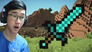 Minecraft But I Have An OP SWORD !!