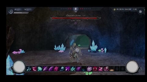 Thunderlands TL Clicker Level 12 chapter 14 to 12 with Unique NFT to increse Crystals collection