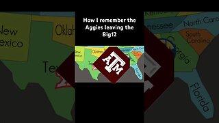 How the Aggies really left the Big12 #shorts #shortsfeed #cfb #aggies #footballshorts #football #lol