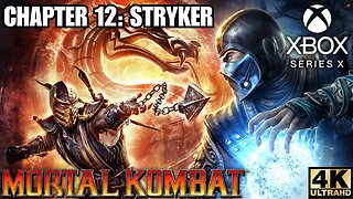 Mortal Kombat 9 (2011) | Chapter 12: Stryker | Xbox Series X|S | 4K (No Commentary Gaming)