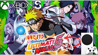 Naruto Shippuden Ultimate Ninja 5 (PS2) - Teste no (Xbox Series S)