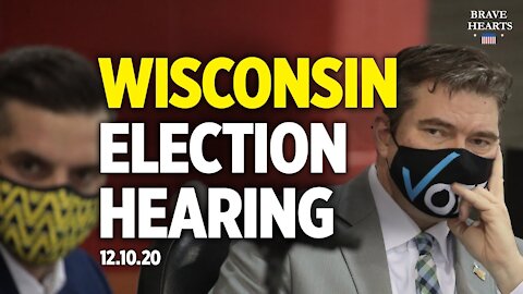 LIVE: Wisconsin Legislature Holds Public Hearing on Election Issues | NTD | BraveHearts Sean Lin