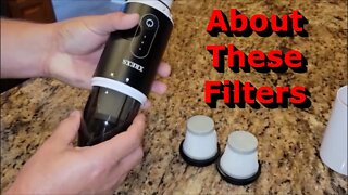 Replaceable Filters for XREXS Handheld Cordless Vacuum
