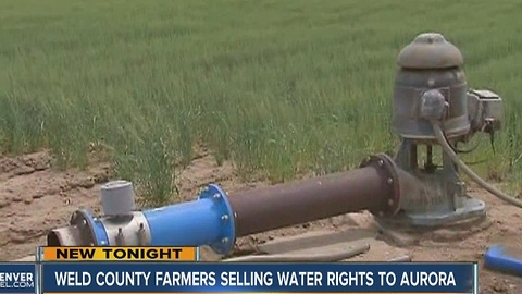 Some Weld Co. farmers selling water rights