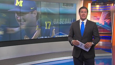 Michigan one win away from College World Series