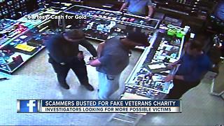 Scammers busted for fake veterans charity