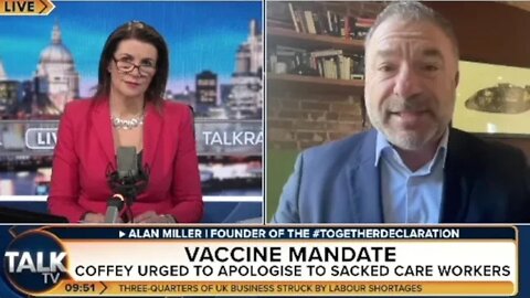 Alan Miller with Julia Hartley Brewer on the care home staffing crisis