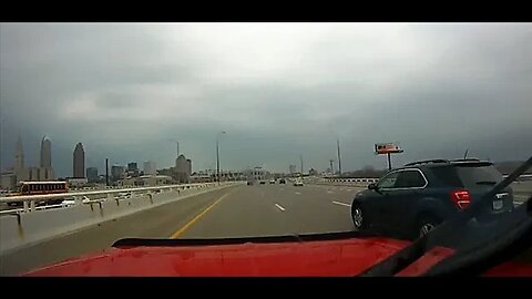 Timelapse Drive: Lake to Cuyahoga County in the Rain ~ DEC 5, 2023