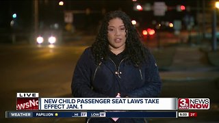 New car seat laws begin Jan. 1