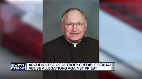 Sexual misconduct allegations against metro Detroit priest made by more than one person