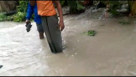Flood In Indian Village | Indian Village River Flood