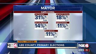 The results are in for Lee County Primary Elections