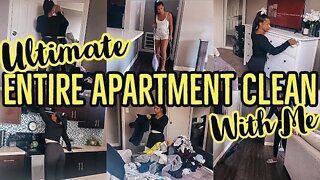 *EXTREME* ULTIMATE ENTIRE APARTMENT CLEAN WITH ME 2021 | EXTREME SPEED CLEANING MOTIVATION|ez tingz
