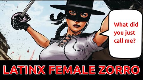 Female Zorro Movie With Use The Term Latinx - This Movie Is Dead On Arrival