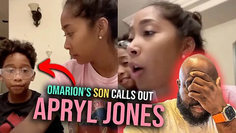 Omarion's Son Calls Out Apryl Jones For Lying, Exposes Taye Diggs Edible Habit, He's Off Not Working