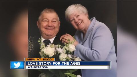 High School sweethearts marry 50 years after graduation