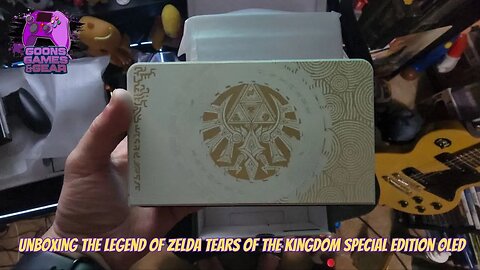 Legend Of Zelda Tears Of The Kingdom Oled Unboxing!!!