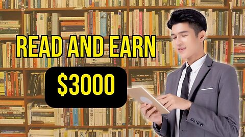 EARN $3k PER MONTH Reading Books! (Make Money Online 2023)