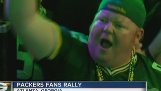 Packers fans rally in Atlanta