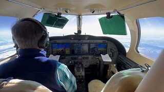 Cessna Citation CJ3 Inflight - Cockpit and Cabin
