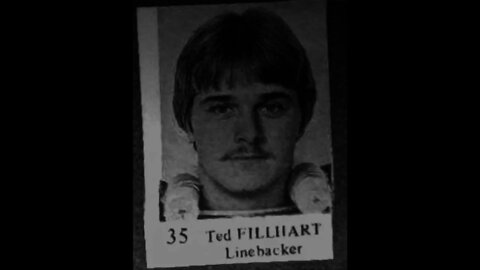 SLIPPERY ROCK COLLEGE FOOTBALL 1979 1980 TED FILLHART #35 LINEBACKER