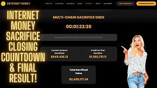 Internet Money Sacrifice Closing Countdown & Final Result!