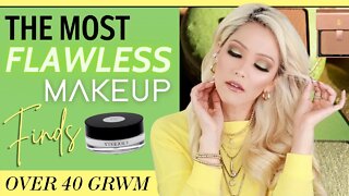 GRWM Trying New Makeup | BEST POWDER FOR MATURE SKIN 2022 | New! Viseart Petits Fours Eyeshadow Look