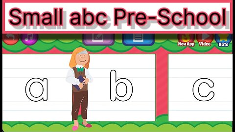 Small abcd | toddler videos | CH-Cartoon