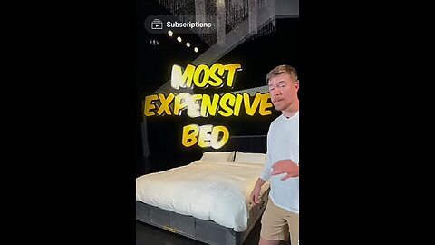 World's most expensive bed
