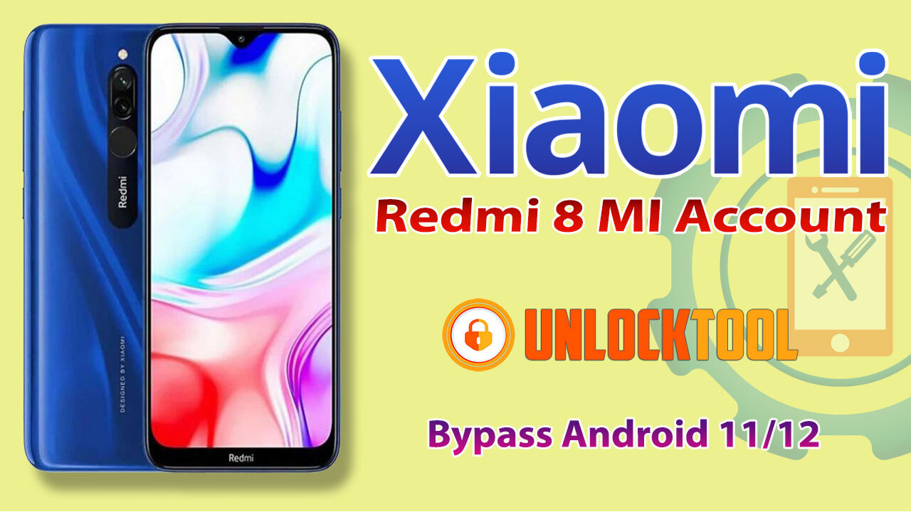 Xiaomi Redmi 8 Mi account Remove permanently By Unlock Tool 2023 | Mi  Account No Auto Relock 100%