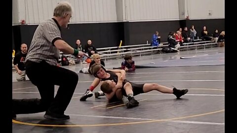 Landon Newbold, "Kid Warrior" at the Massillon Perry Open January 2022