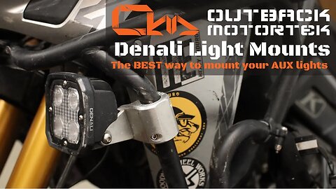 Outback Motortek Denali Light Mounts The Cleanest way to install AUX Lights (Gear and Beer)