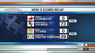 Week 5 Final Scores and Highlights High School Football Southwest Florida