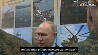 Putin: The West intimidating its own people with a “Russian threat”