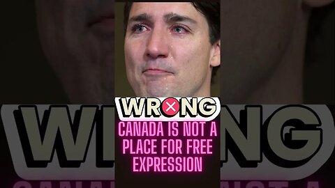 Think Canada is a place for free expression? Think again Justin Trudeau arrests protesters #shorts
