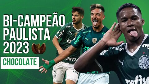 PALMEIRAS JOGA BEM, AMASSA O AGUA SANTA E É BI-CAMPEÃO PAULISTA 2023