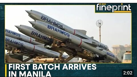 India delivers first batch of Brahmos cruise missiles systemto Philippines